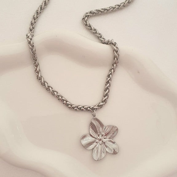 Collana Fiore argento
