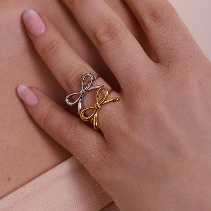 Anello Fiocco Oro - Refé Gioielli