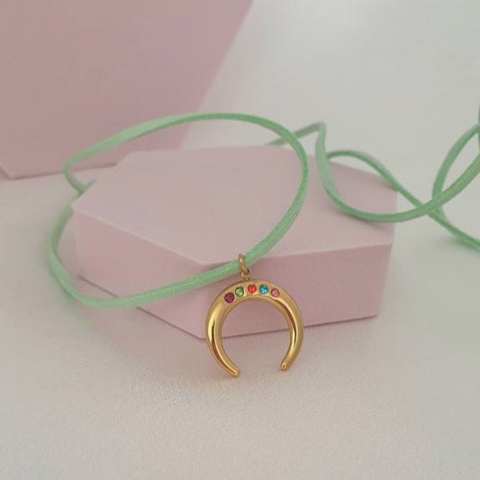 Choker Verde - Refé Gioielli