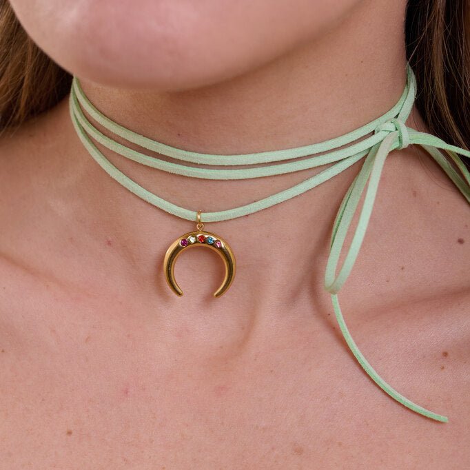 Choker Verde - Refé Gioielli