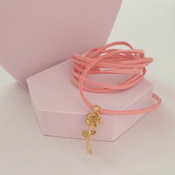 Choker Rosa - Refé Gioielli