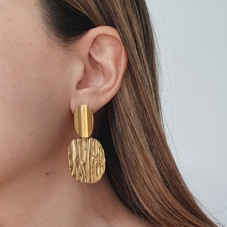 Orecchini Gabriella Dorati - Refé Gioielli