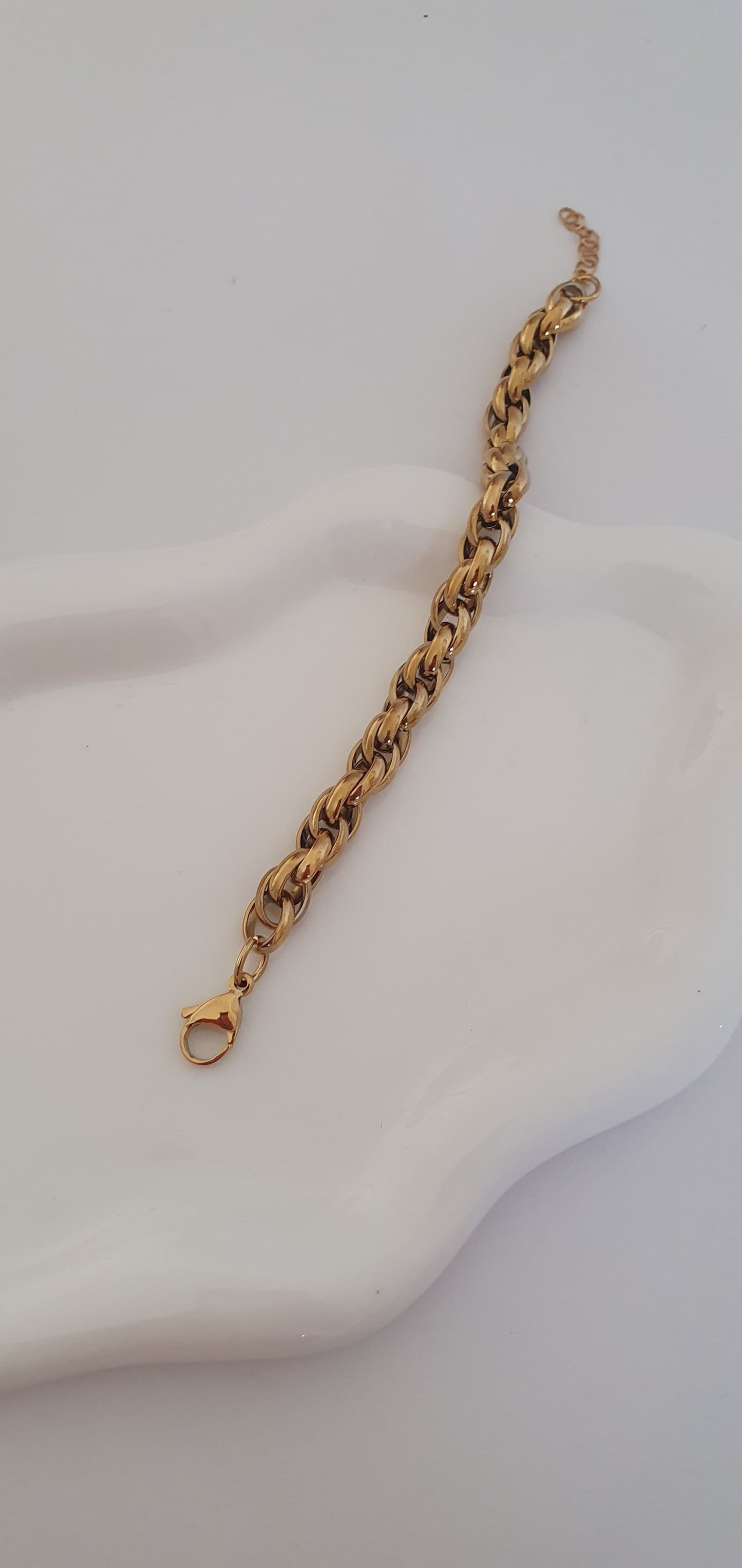 Bracciale Torchon dorato