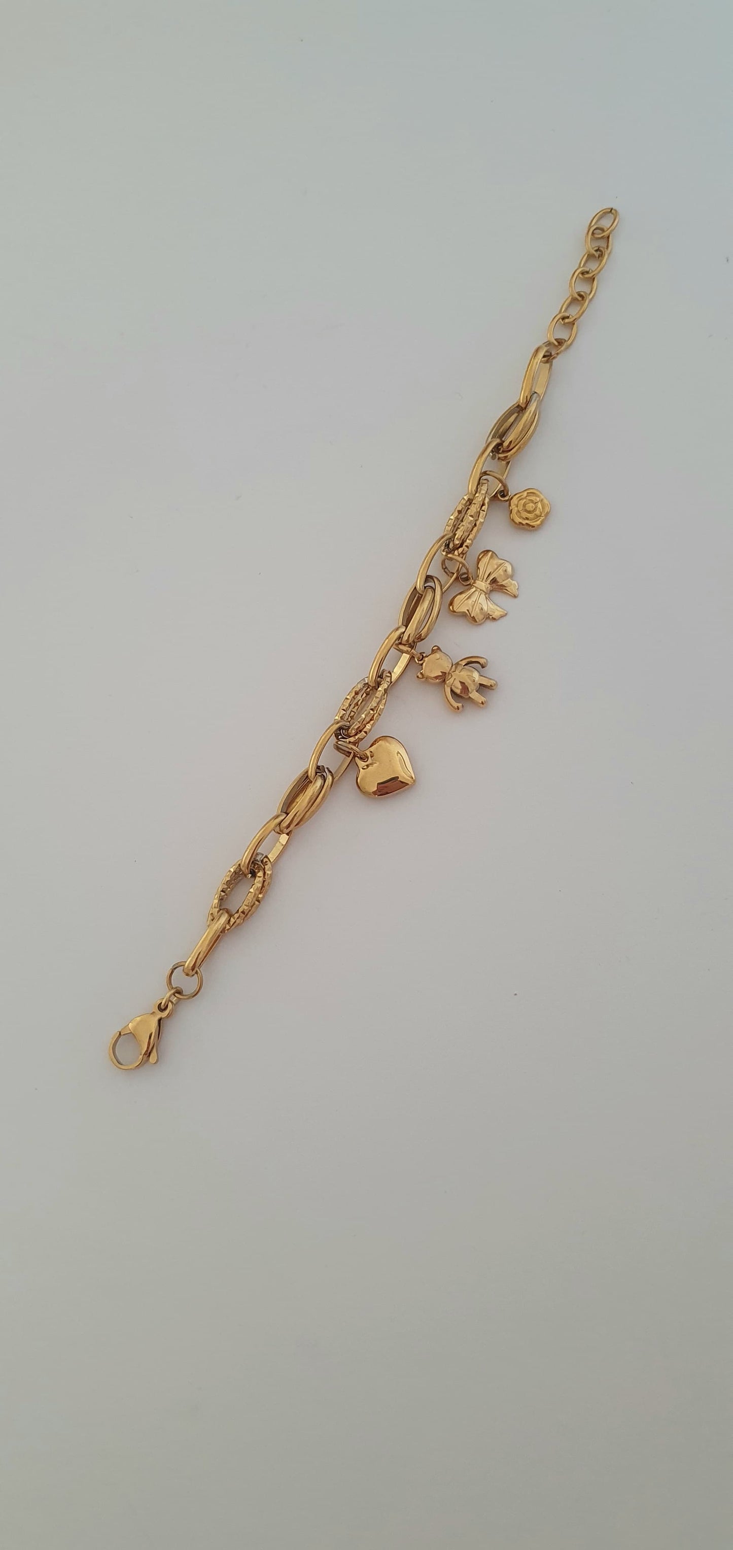Bracciale con charms sweet dorato
