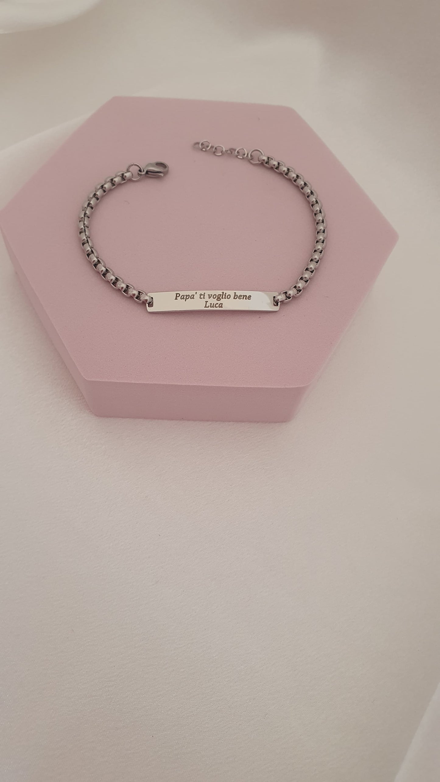 Bracciale Targhetta con incisione