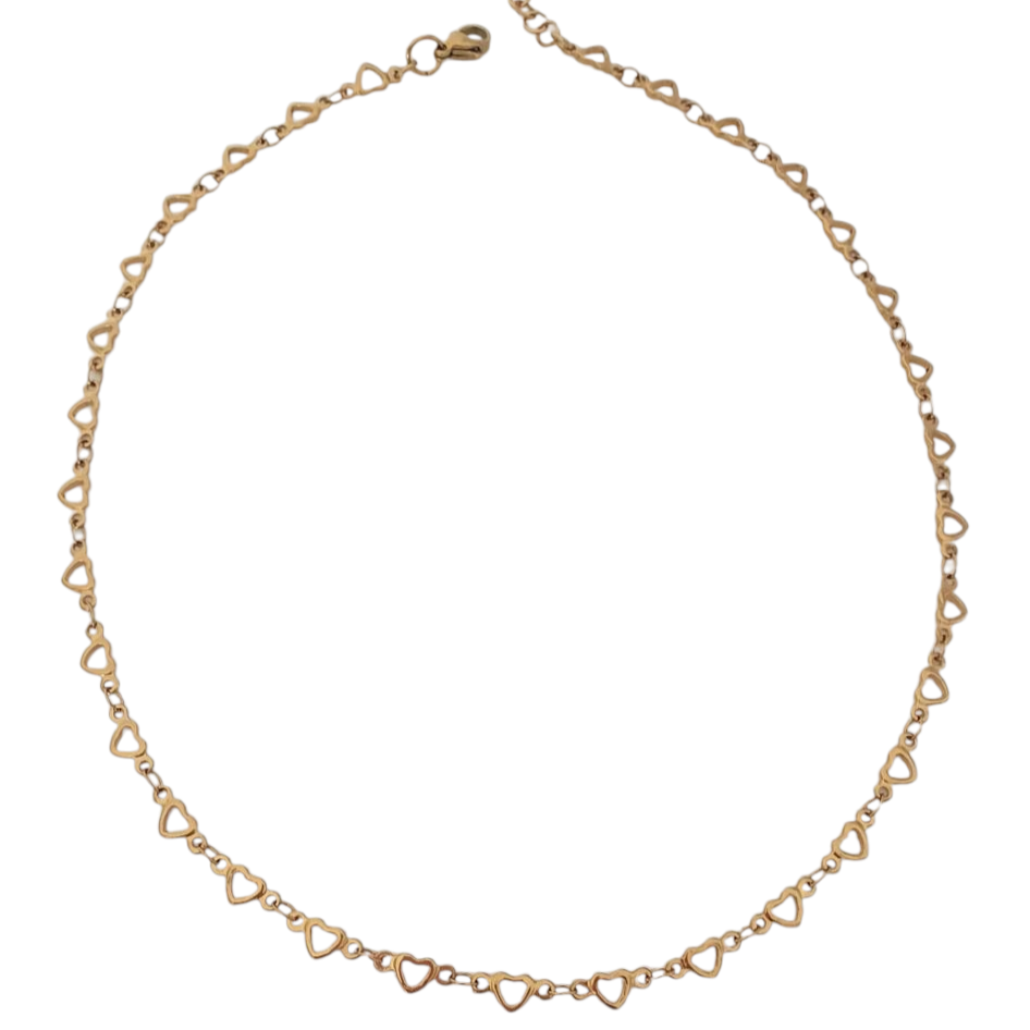 Collana Cuoricini