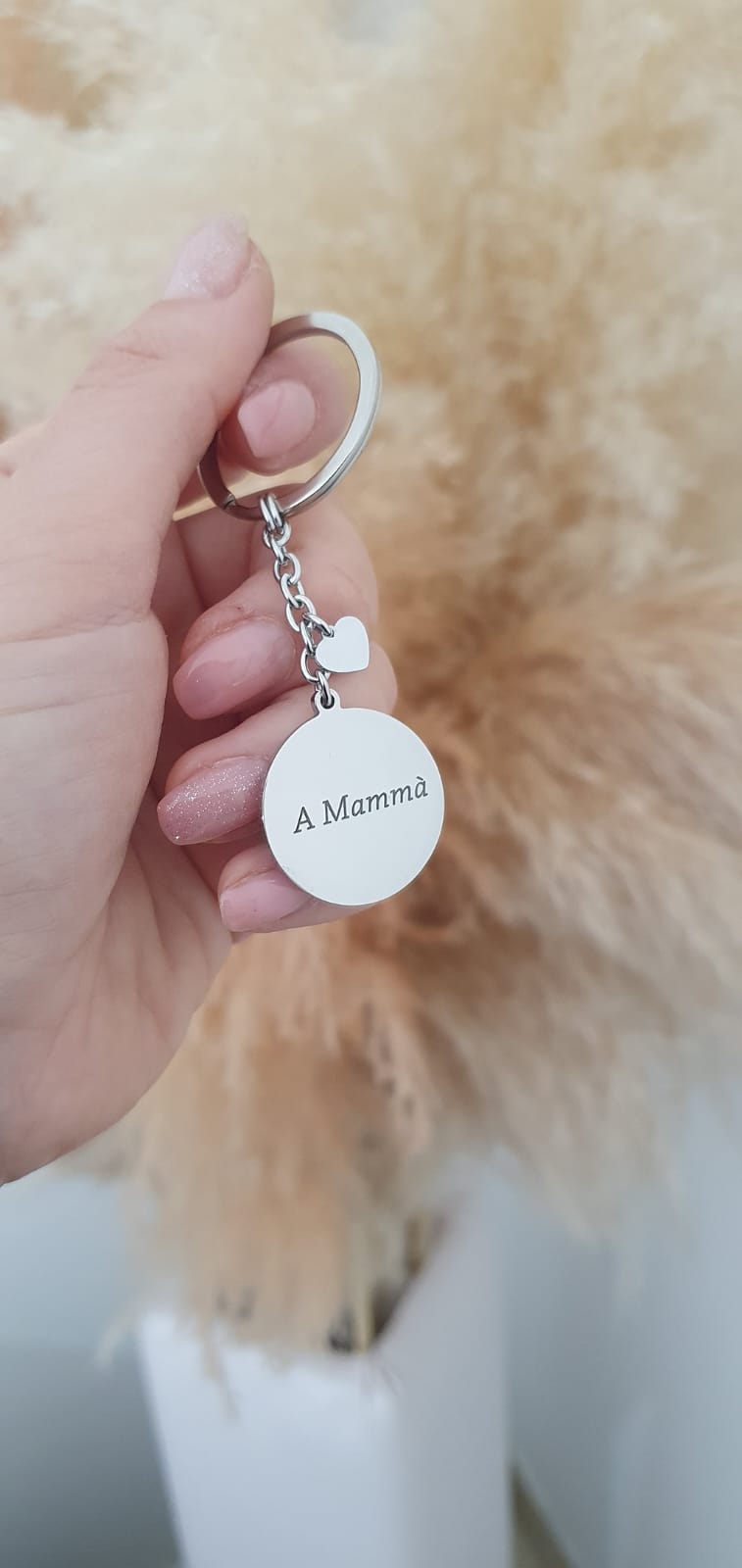 Portachiavi con incisione