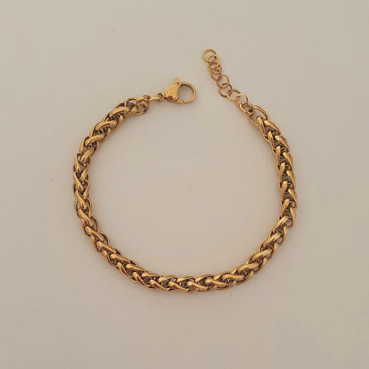 Bracciale Spiga dorato