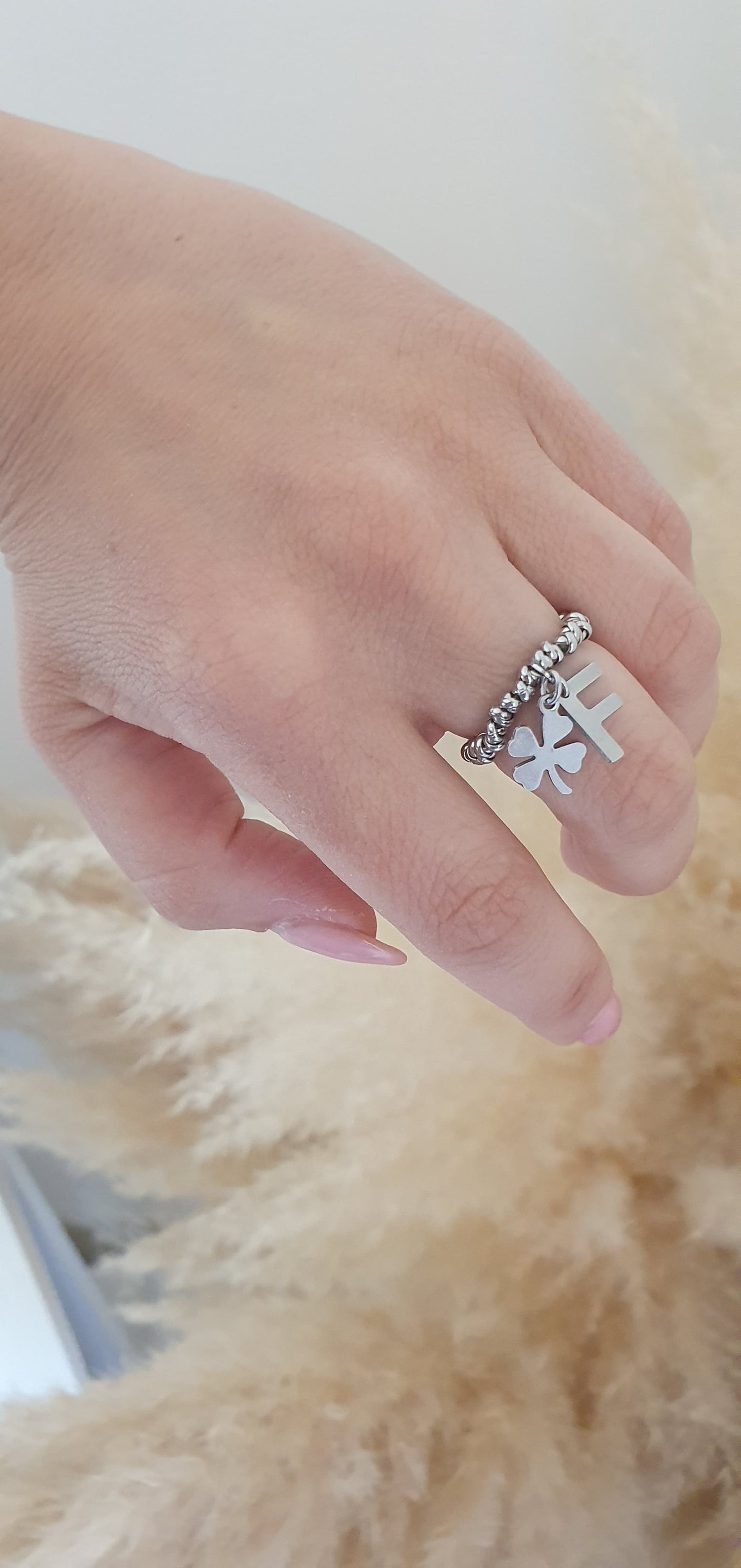 Anello Nodini iniziale e quadrifoglio