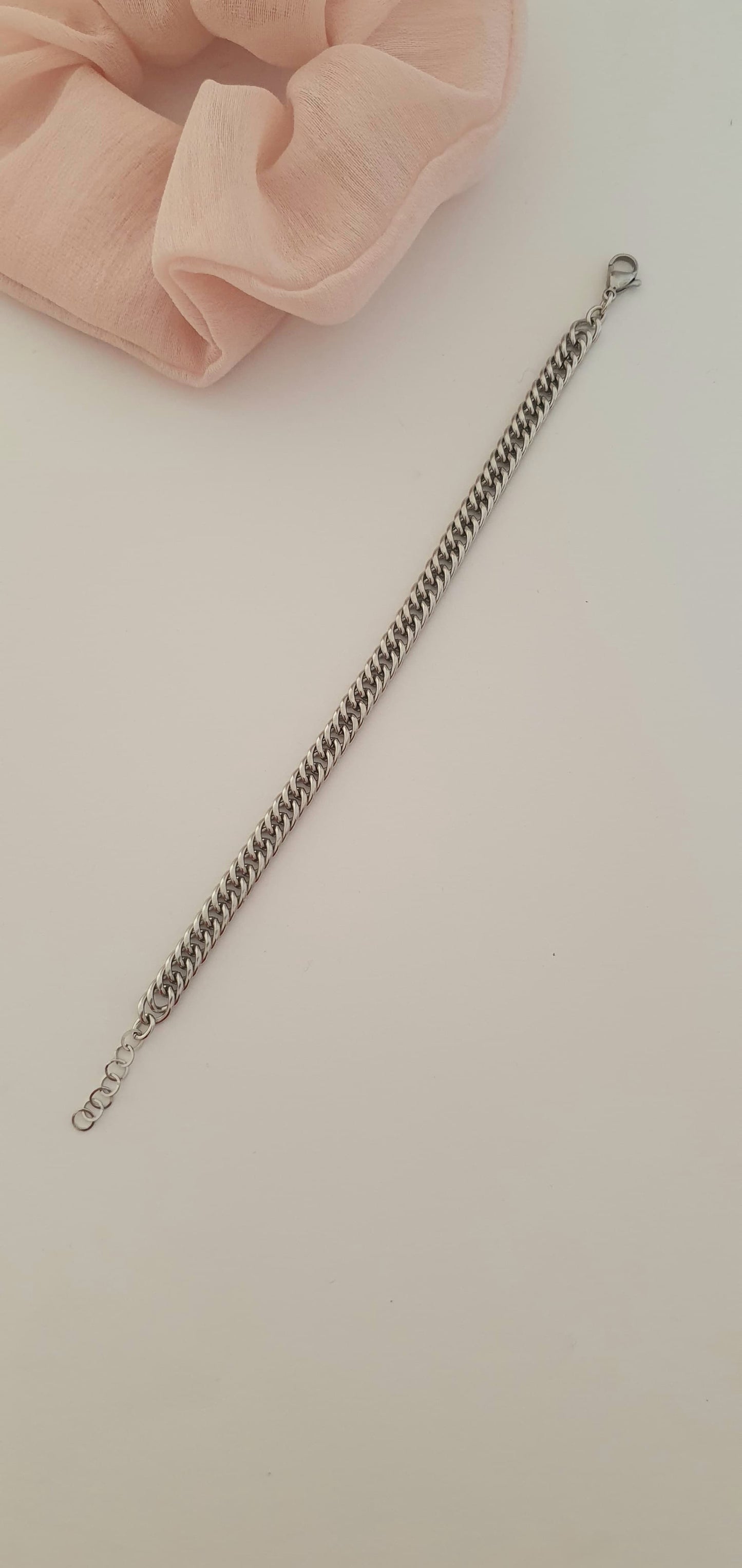 Bracciale Catena argentato