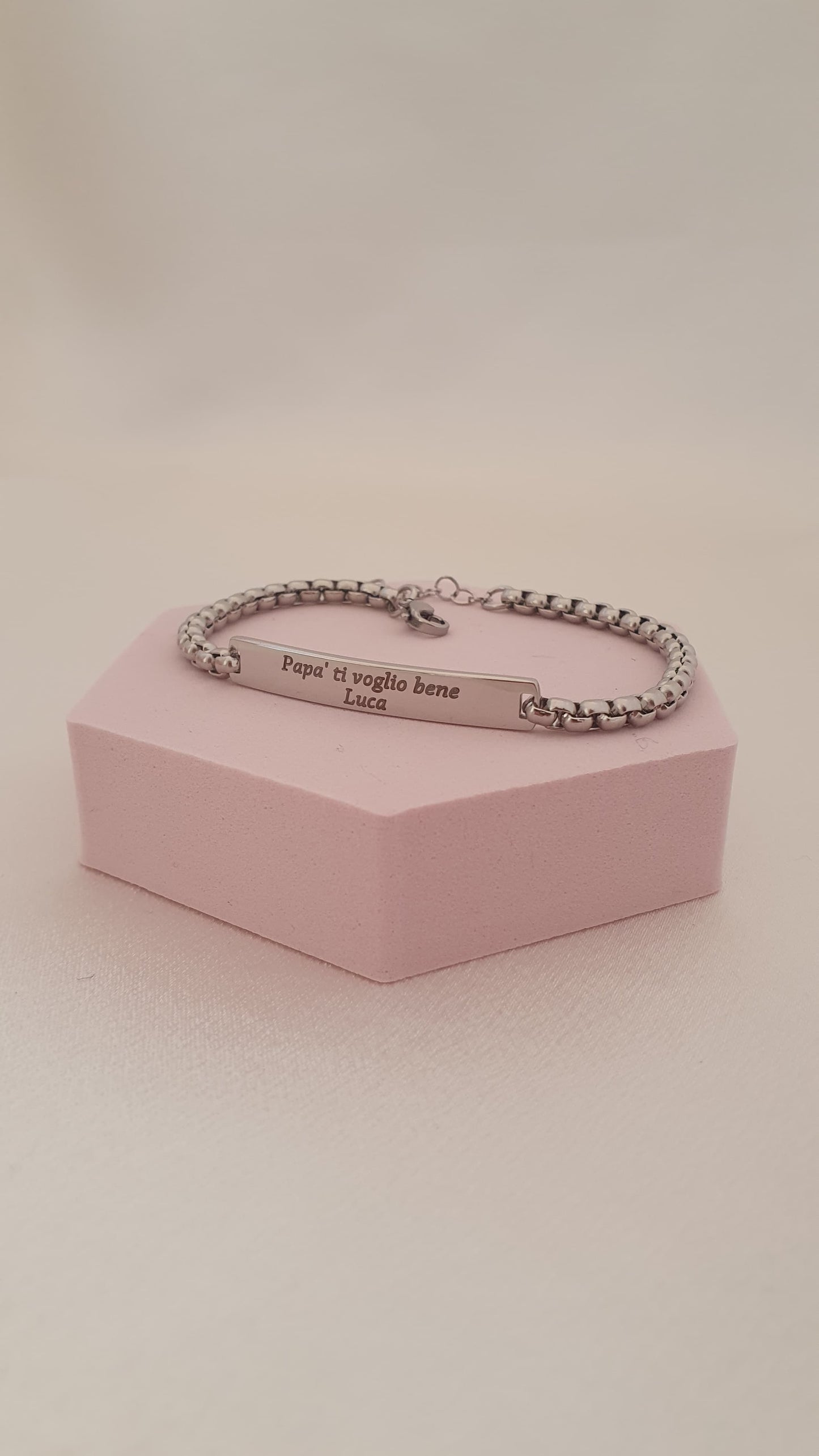 Bracciale Targhetta con incisione