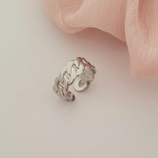 Anello Catena argento