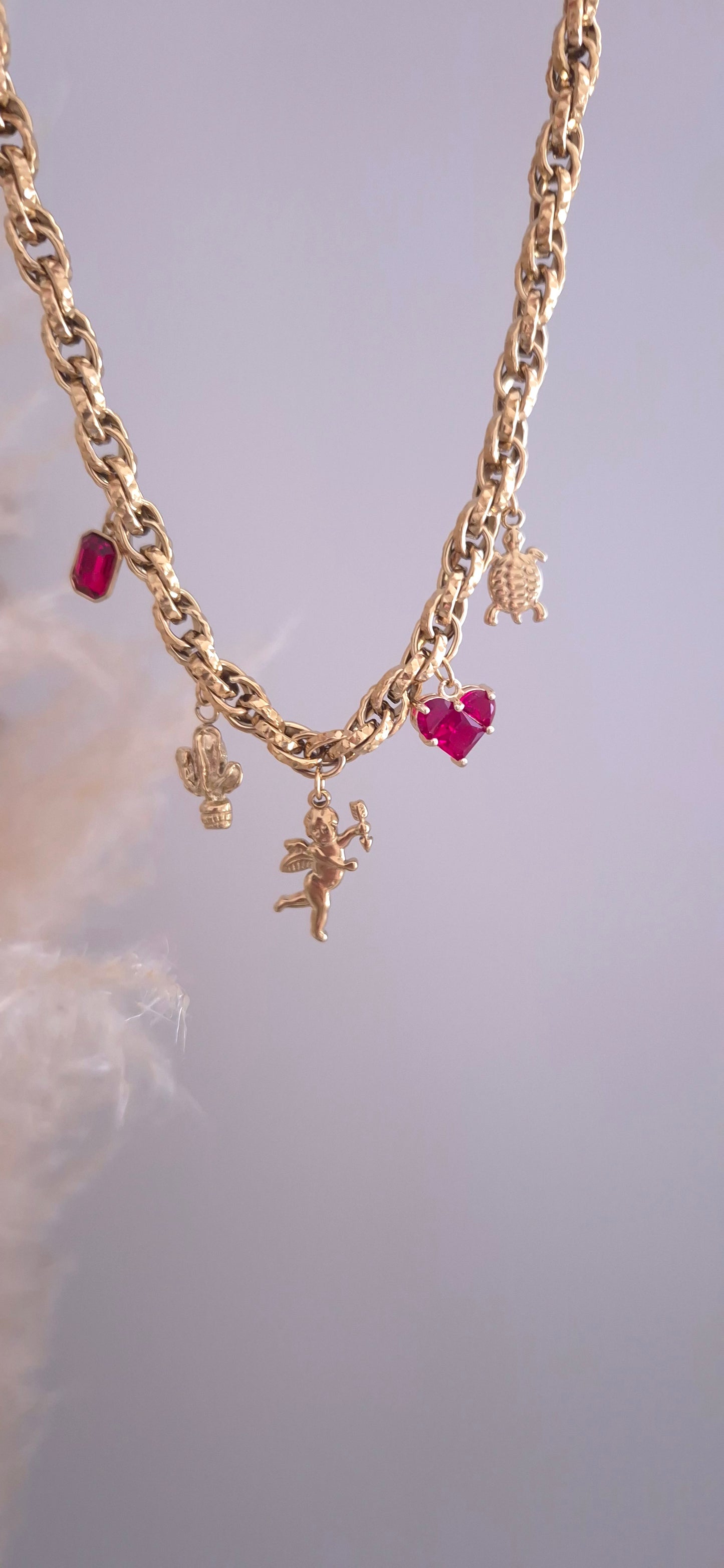 Collana Charms Cupido