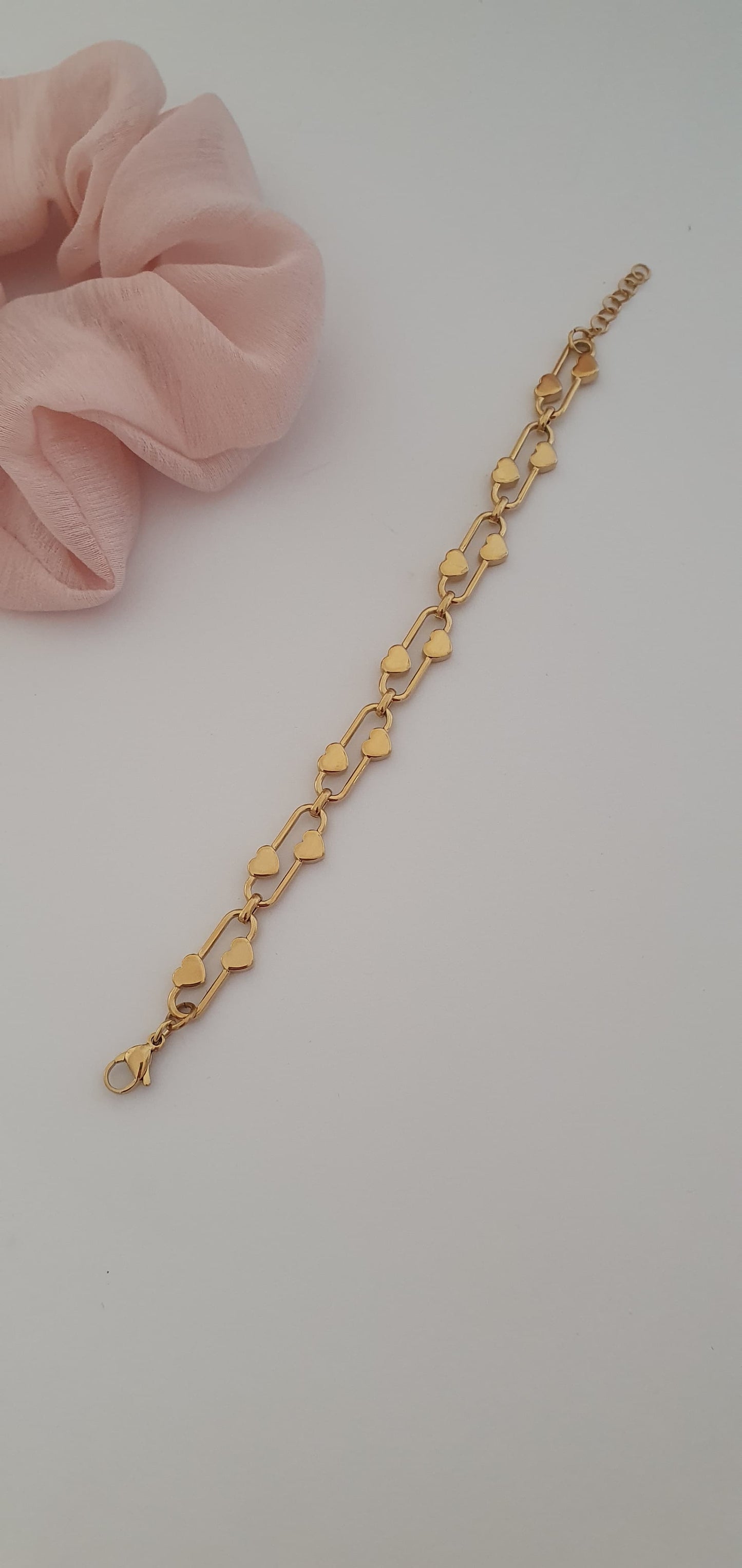 Bracciale Cuori dorato