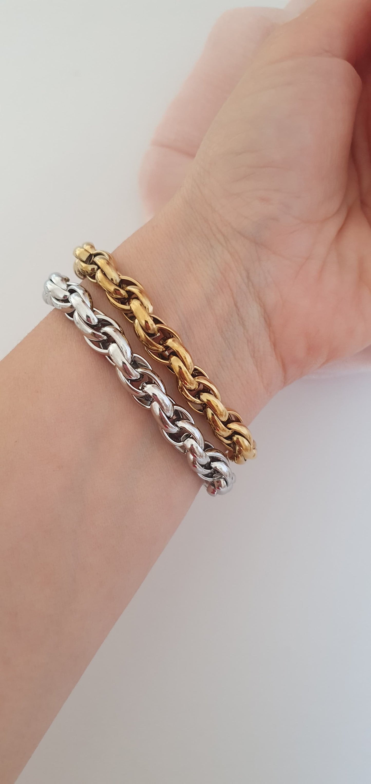 Bracciale Torchon dorato