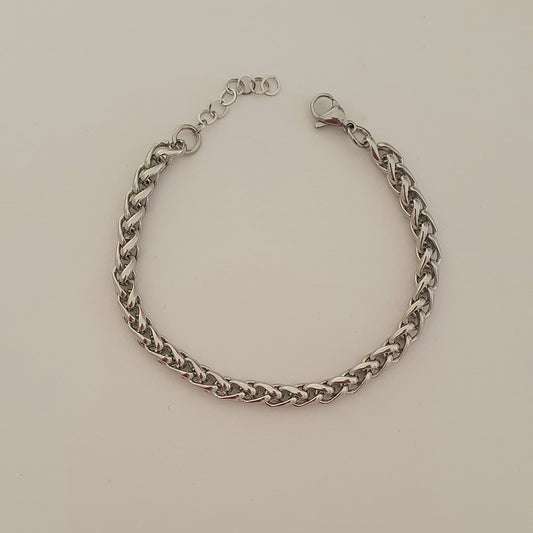 Bracciale Spiga argentato