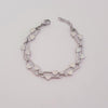 Bracciale Cuori argentato