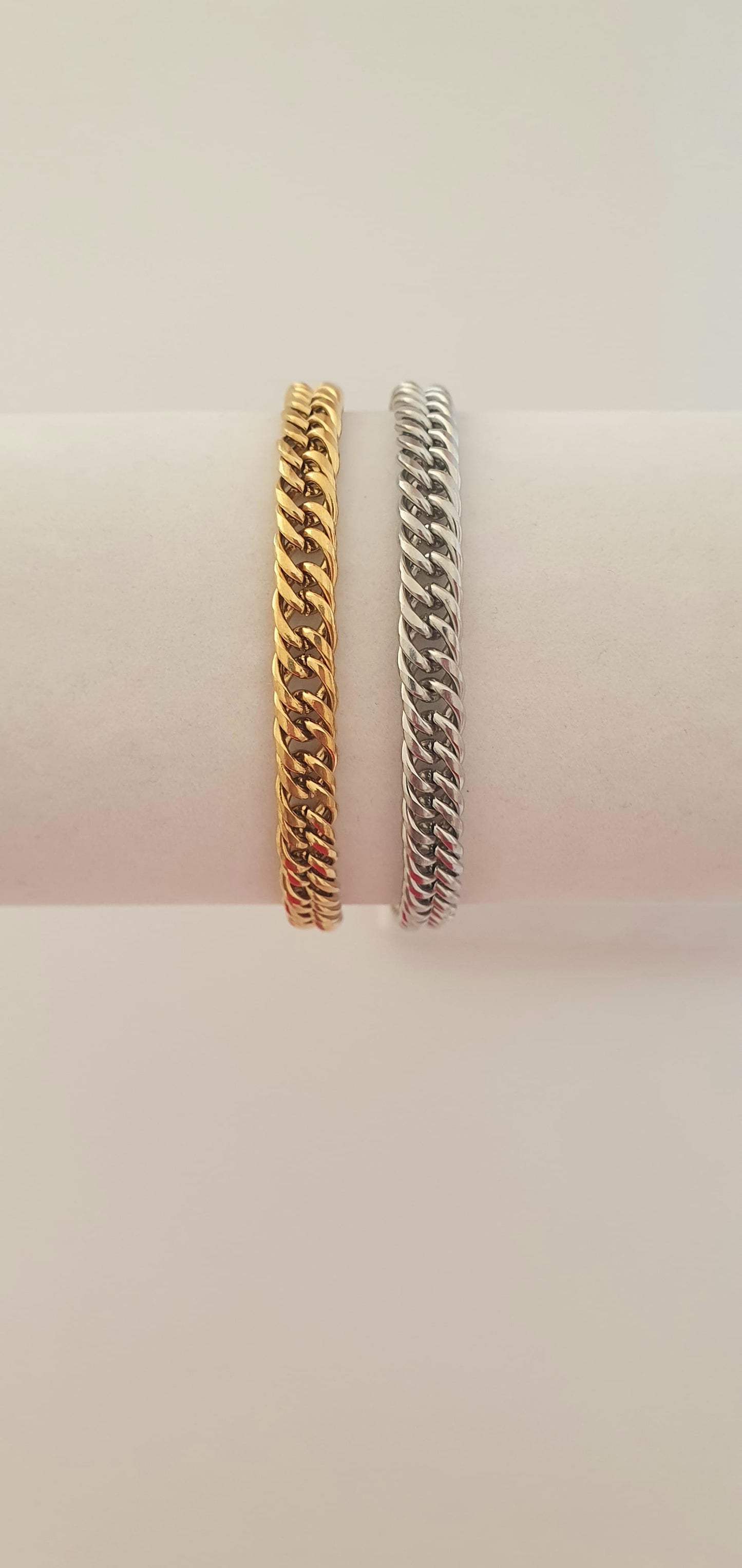 Bracciale Catena argentato