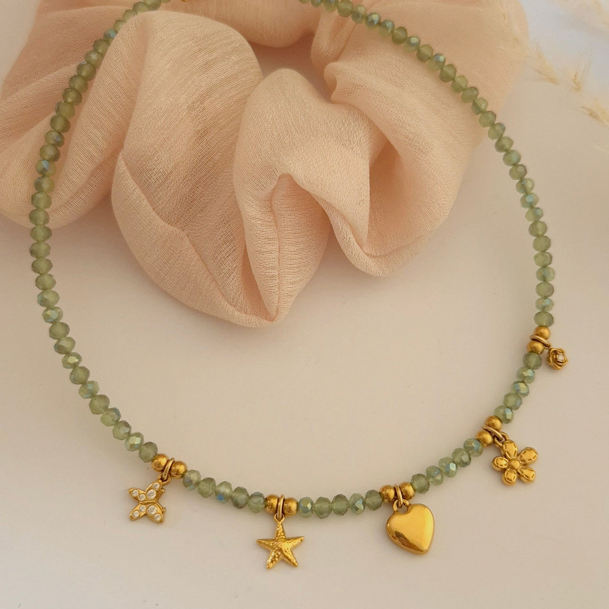 Collana Olivia con charms