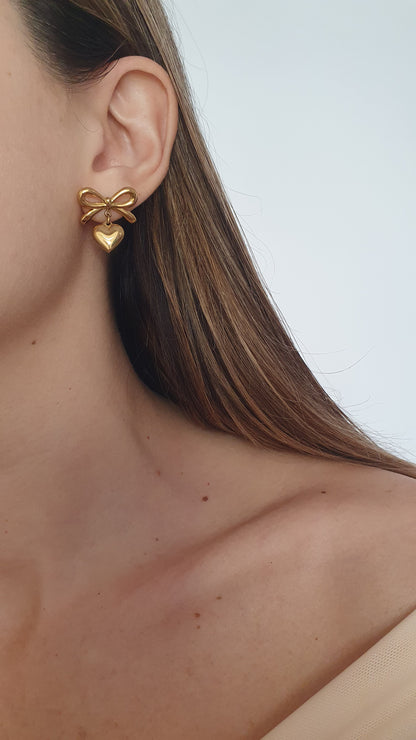 Orecchini Fiocco oro