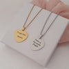 Collana Cuore personalizzabile