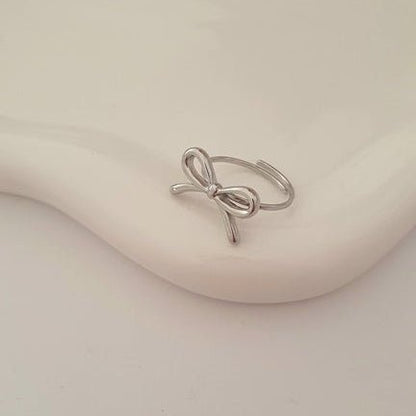 Anello Fiocco Argento - Refé Gioielli