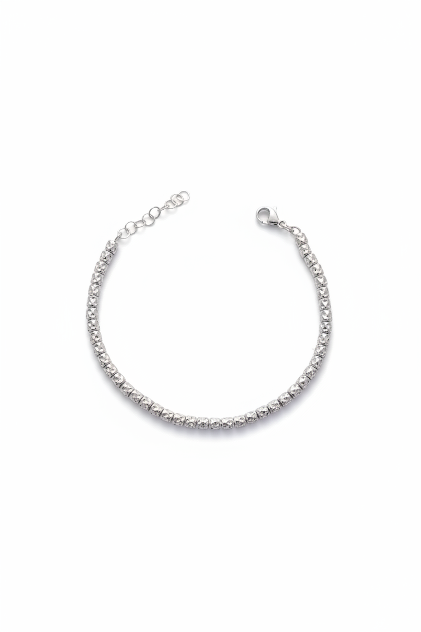 Bracciale pepite silver