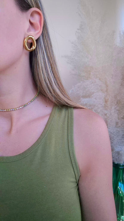 Collana girocollo Tennis con cursore