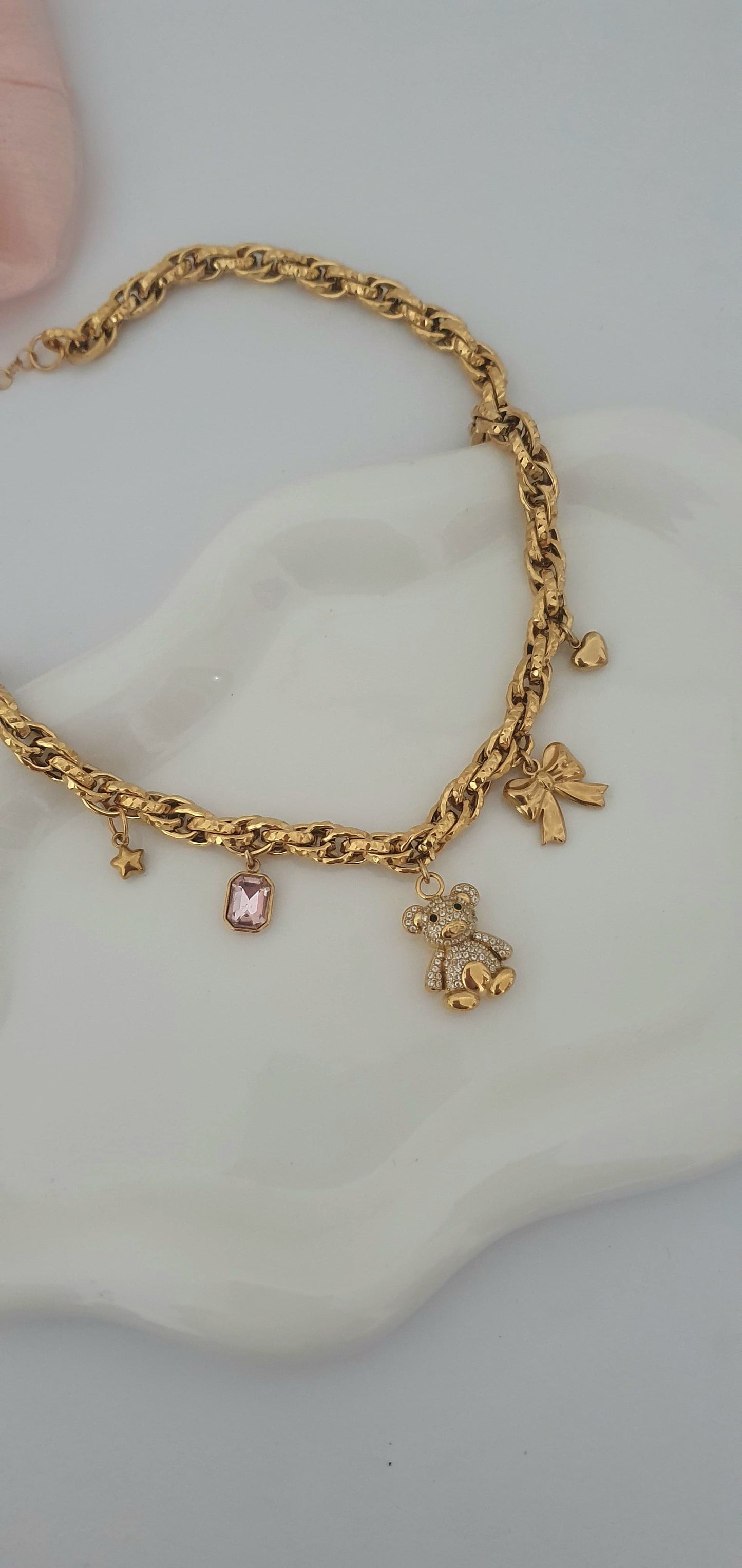 Collana Charms Teddy