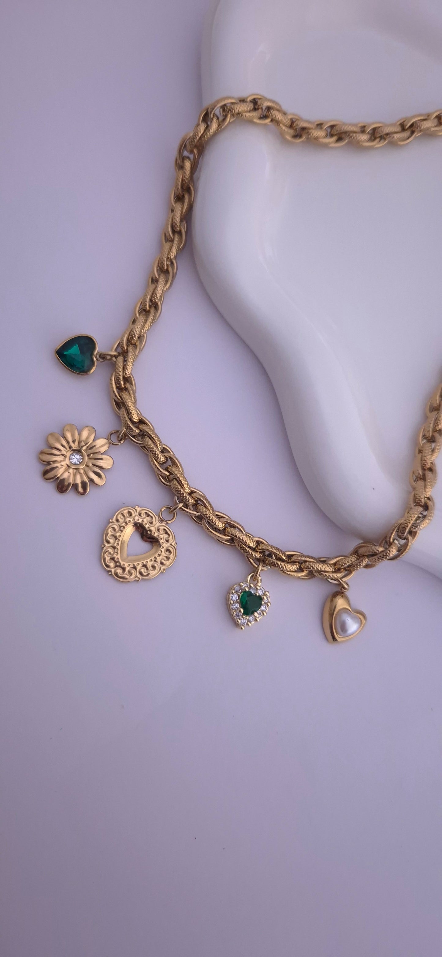 Collana Charms Amore