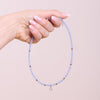 Collana Crystal celeste polvere