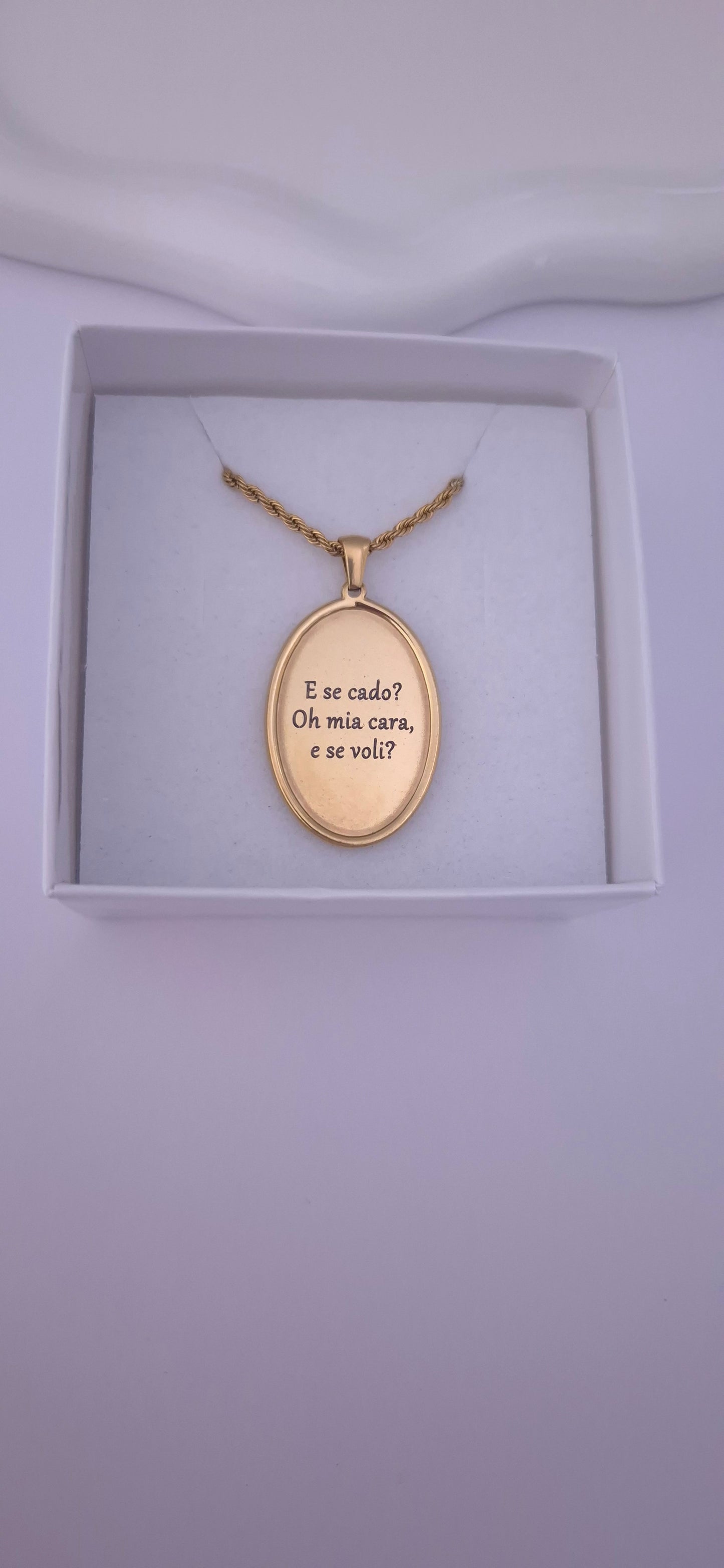 Collana Vintage ovale