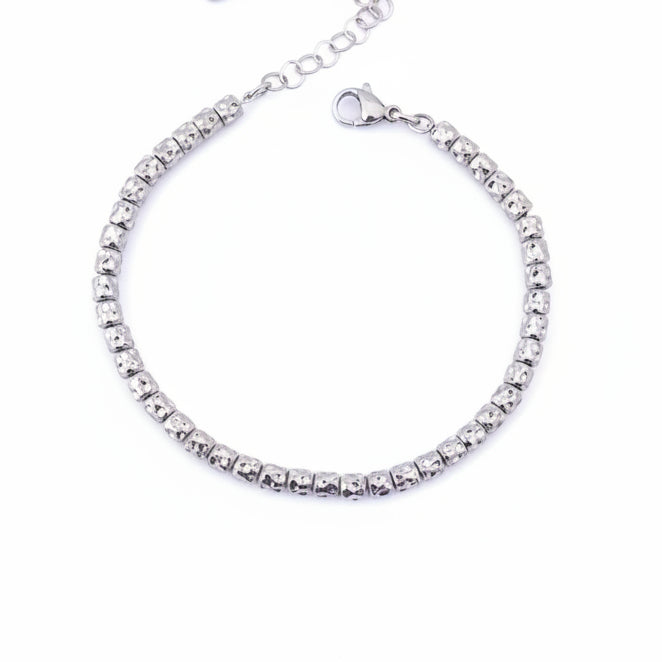Bracciale pepite silver