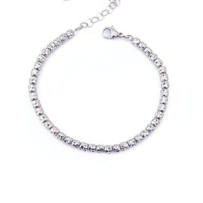 Bracciale pepite silver