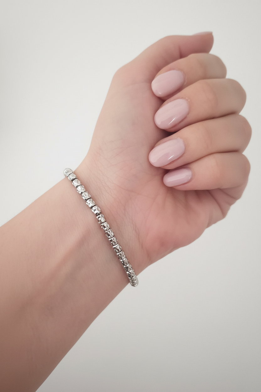 Bracciale pepite silver