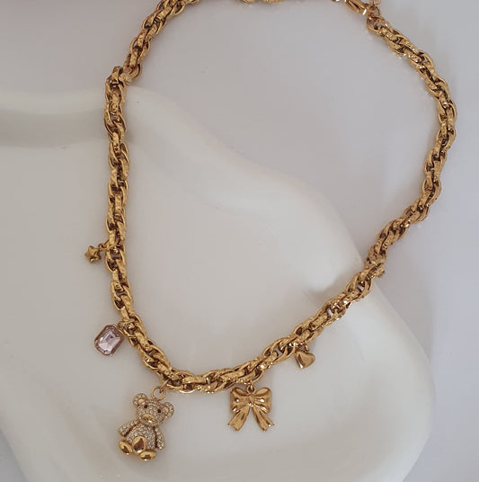 Collana Charms Teddy