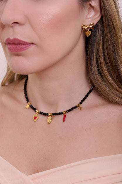 Collana Charms Lucky oro