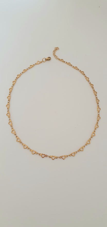 Collana Cuoricini