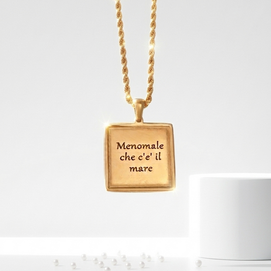 Collana Vintage rettangolare