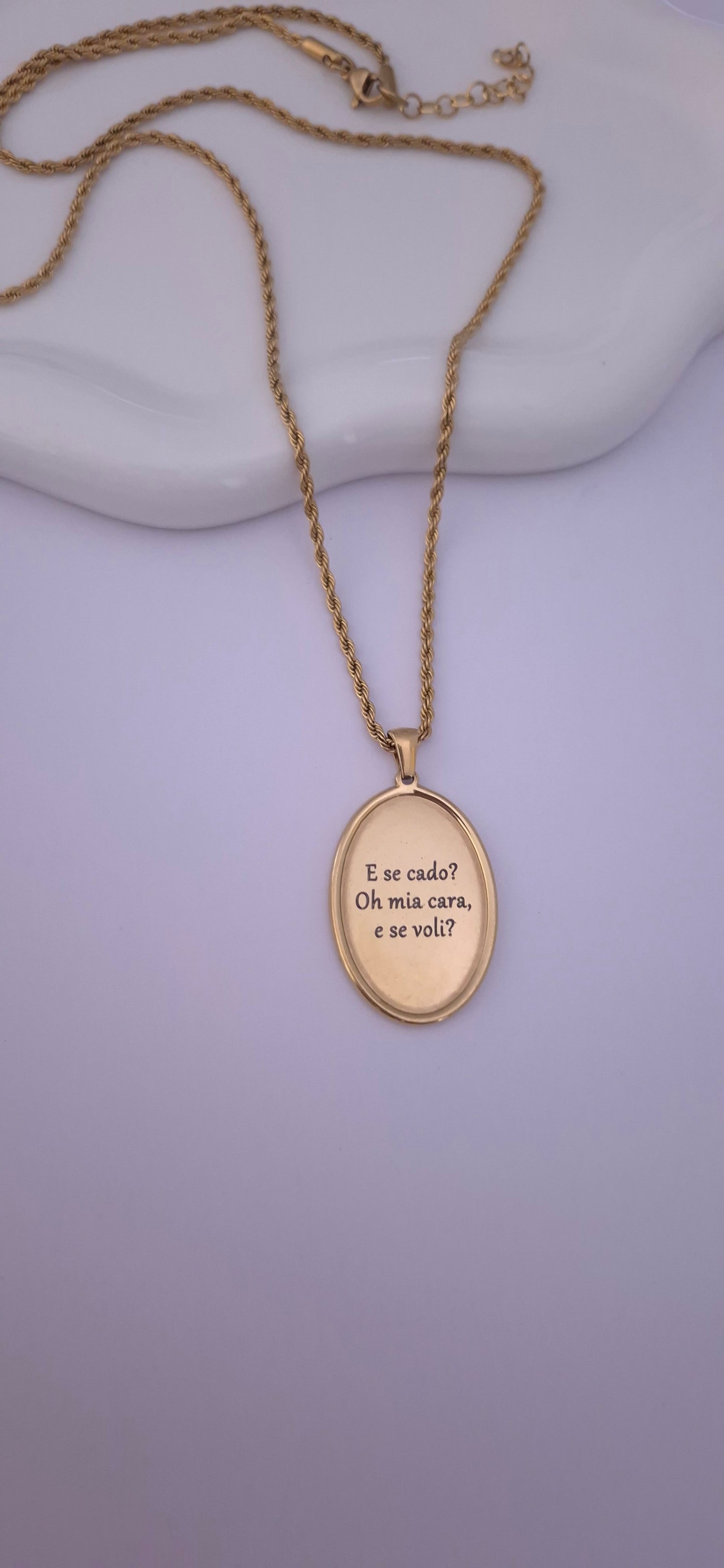 Collana Vintage ovale