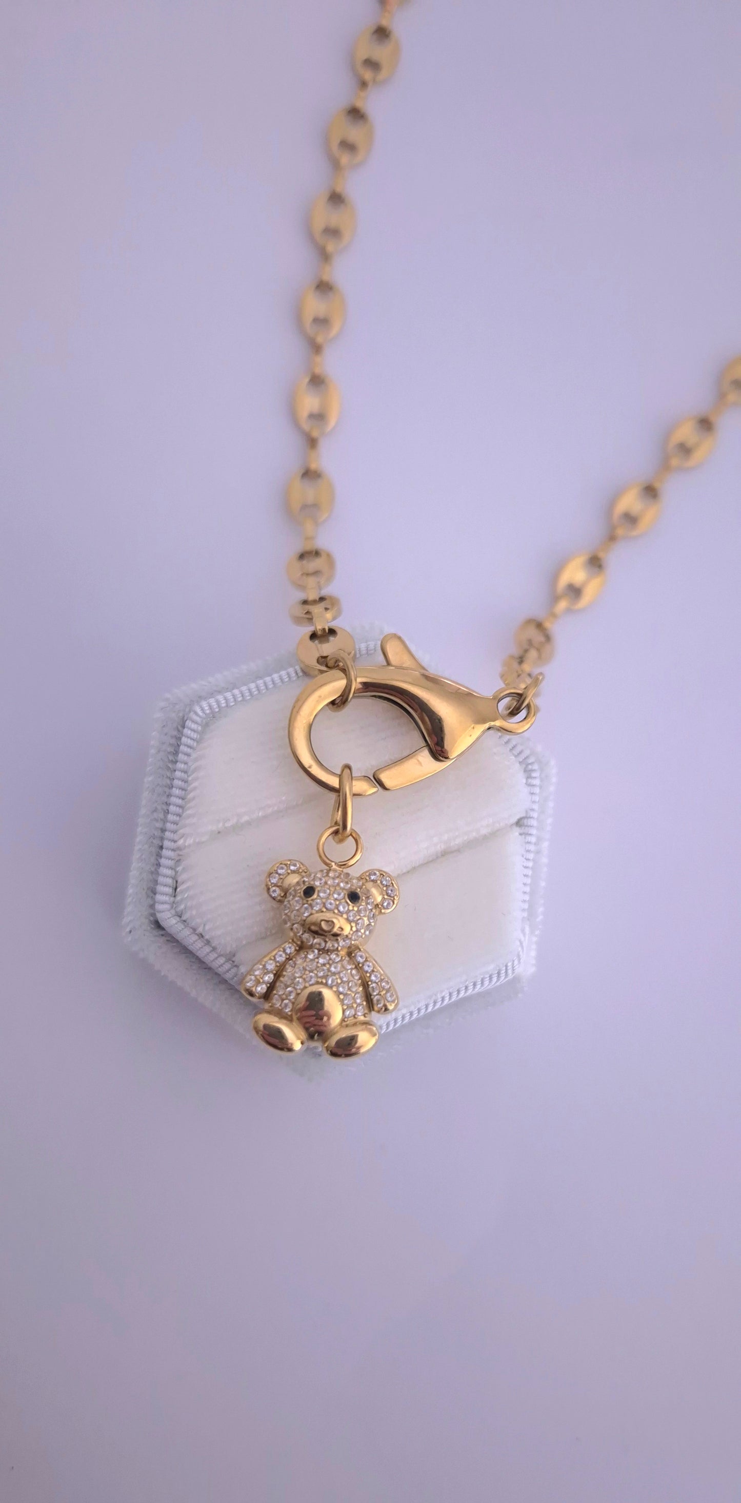 Collana Teddy Crystal