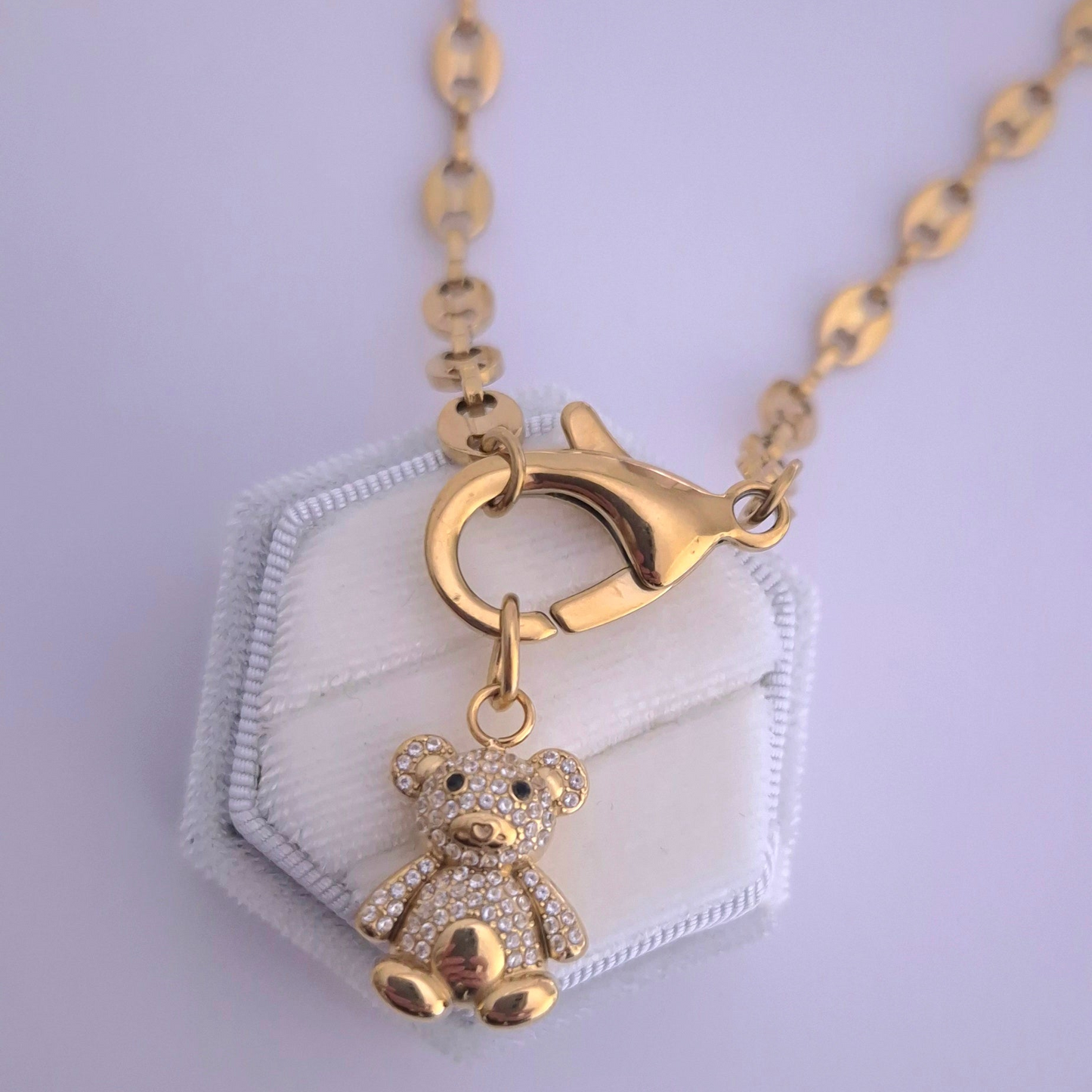 Collana Teddy Crystal