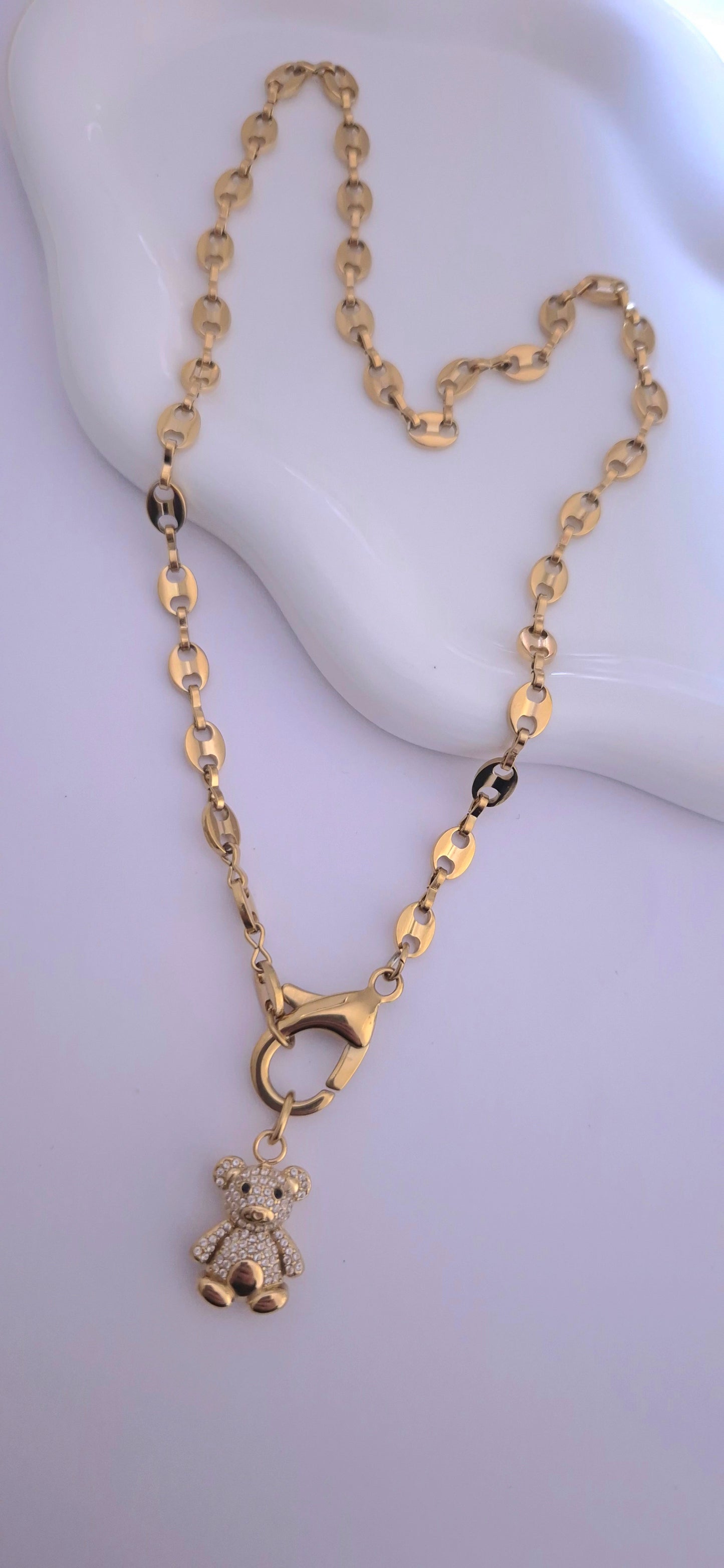 Collana Teddy Crystal