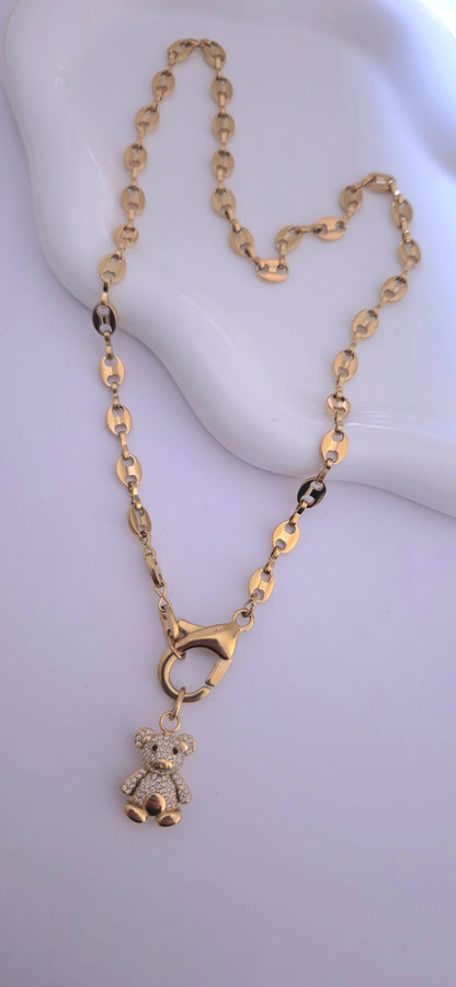 Collana Teddy Crystal