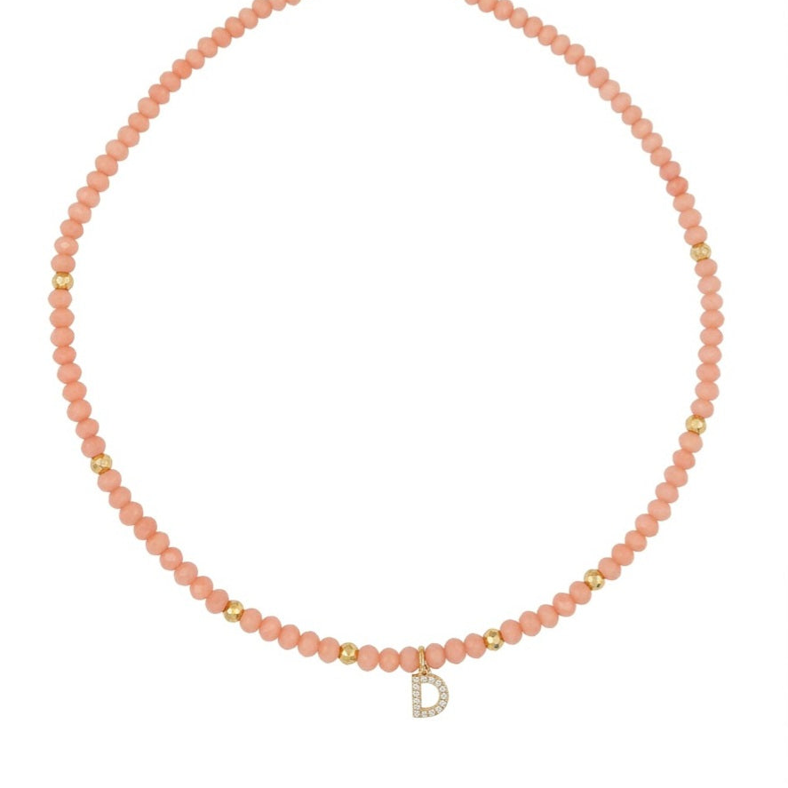 Collana Nude con inziale