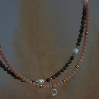 Collana Cioccolato