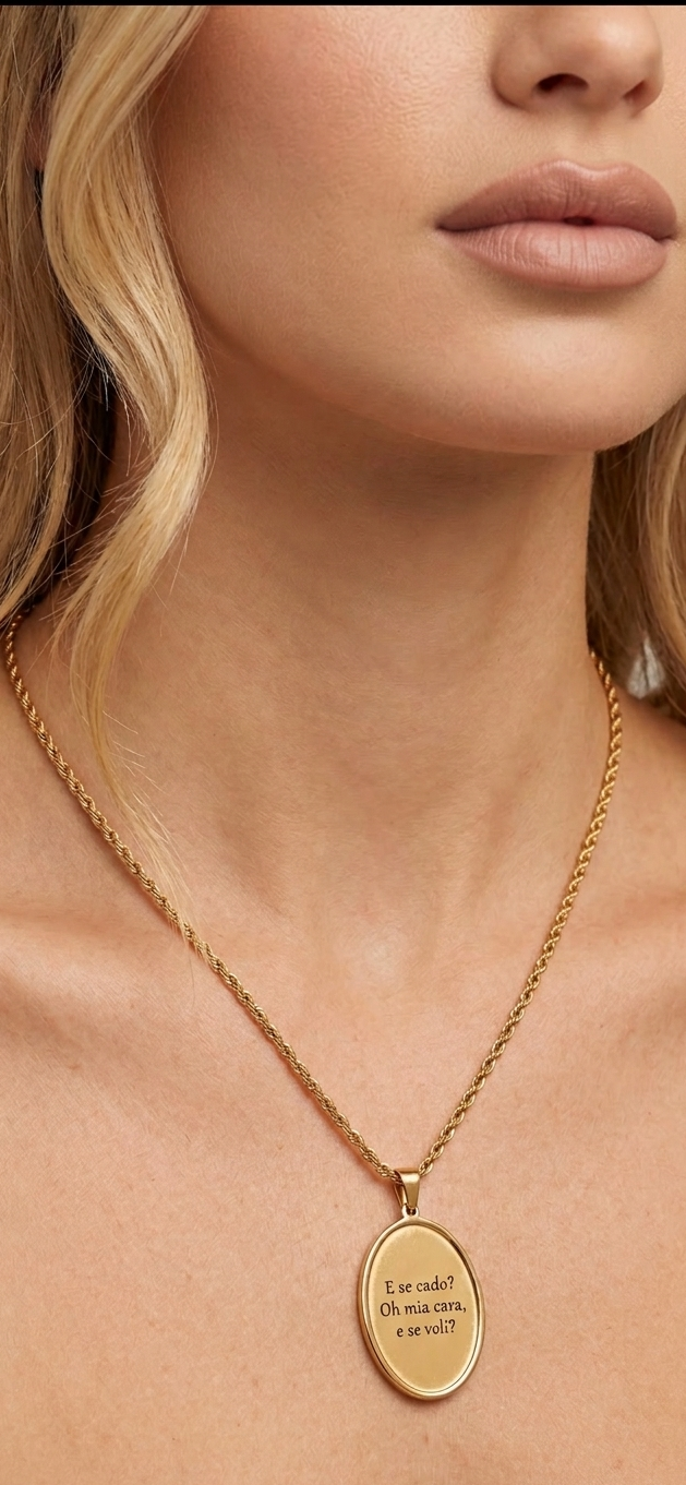 Collana Vintage ovale