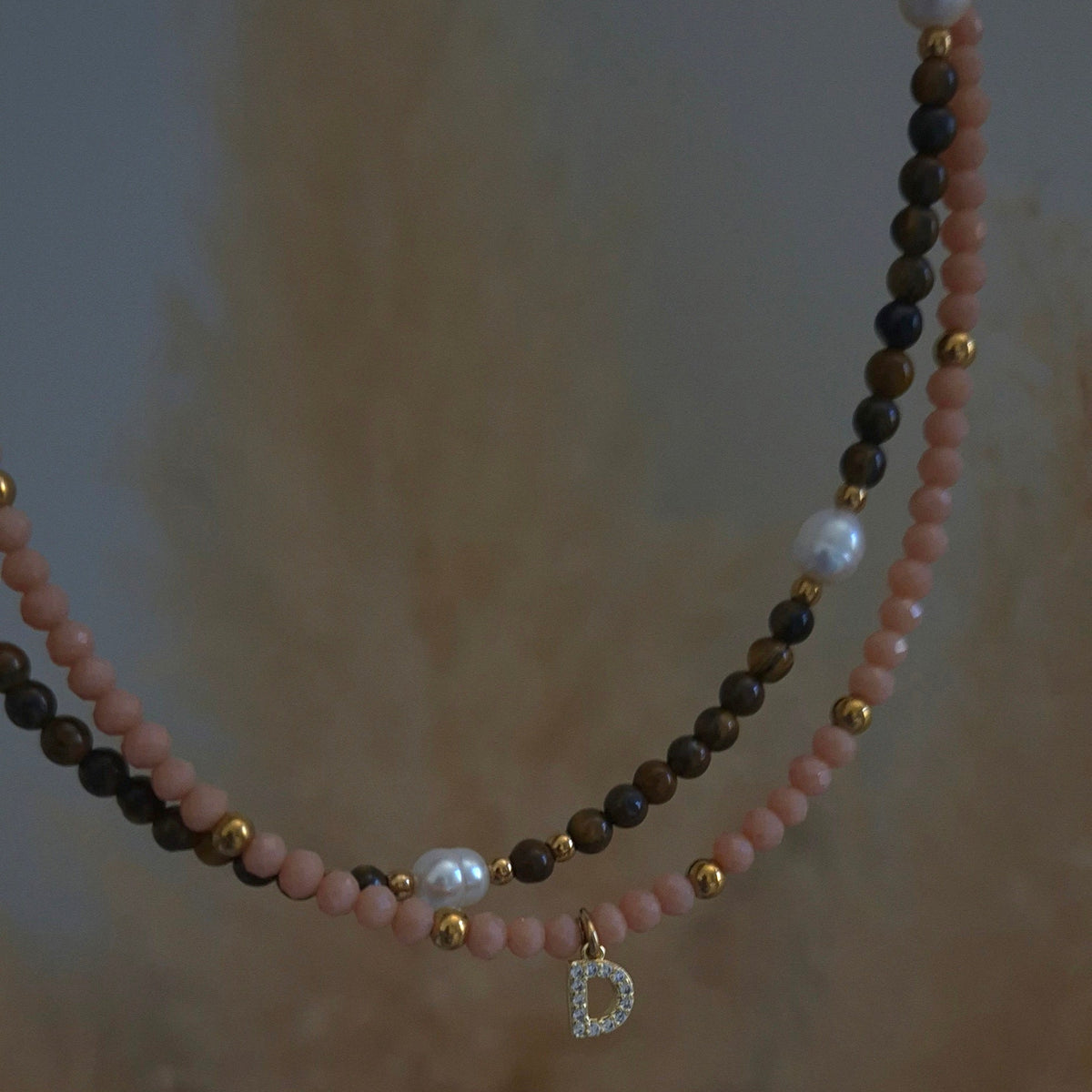 Collana Nude con inziale