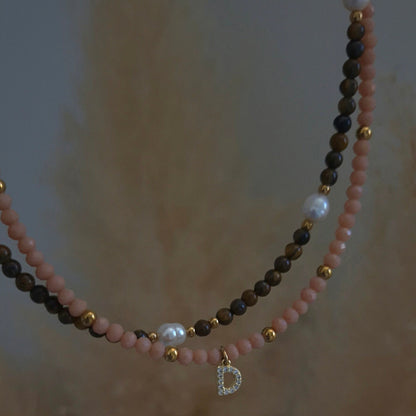 Collana Nude con inziale
