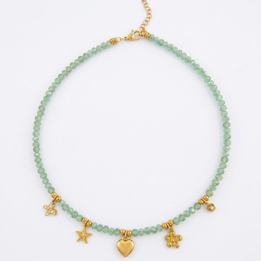 Collana Olivia con charms